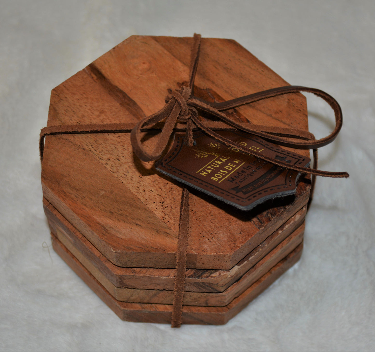 Hexagon Wood Coaster Blanks