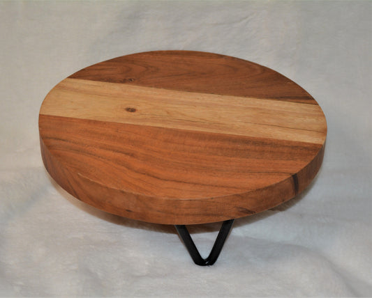 Wood Round Pedestal Blank - 10"